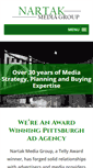 Mobile Screenshot of nartakmediagroup.com